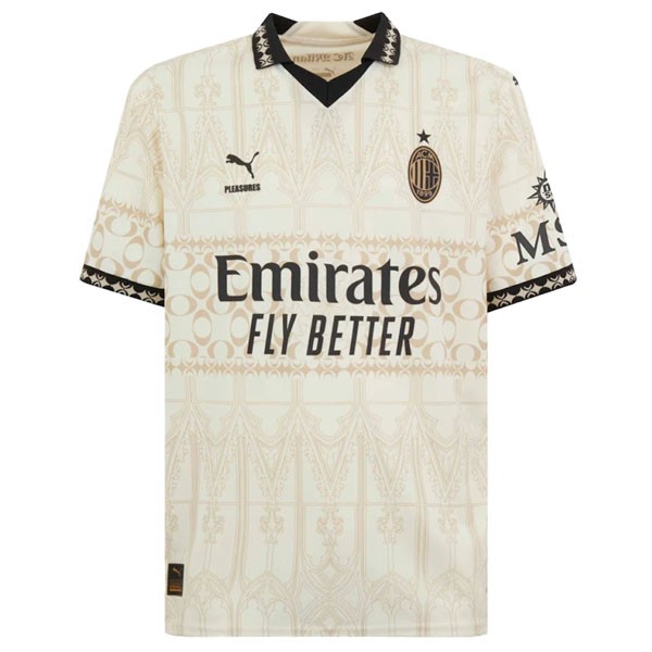 Tailandia Camiseta AC Milan Beige 2023/24